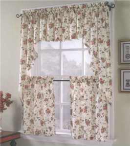 Kitchen Tiers-Window Treatments